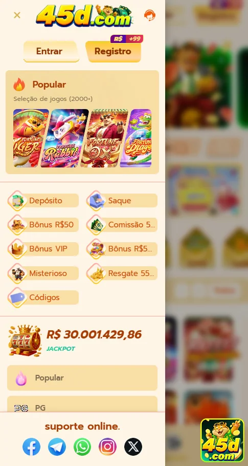 Ilustração de Experimente Slots Com Recompensas VIP na 45d